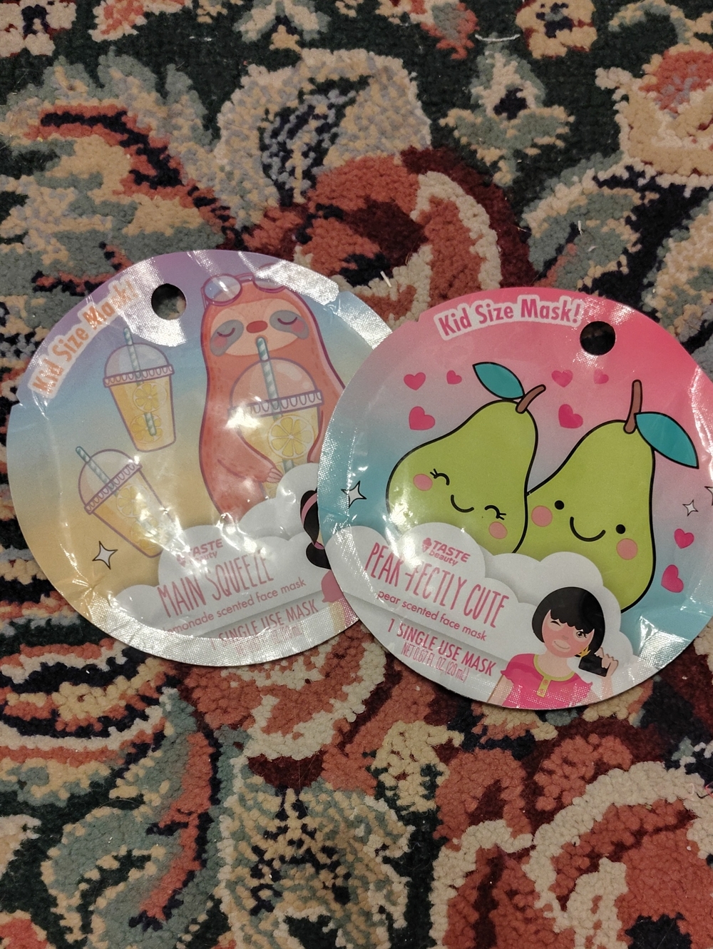 Taste Beauty Kids Size Face Masks